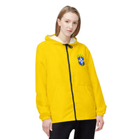 Thumbnail for Brazil National Team Unisex Windbreaker Jacket (AOP)