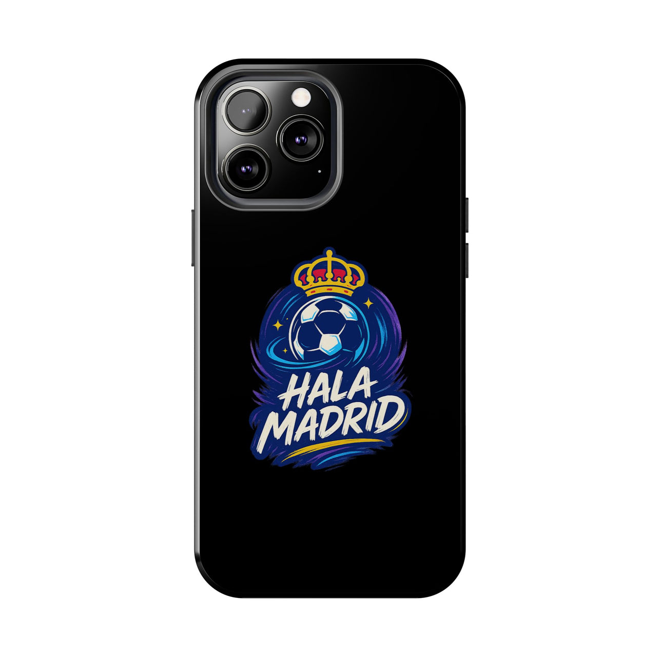 Real Madrid 'Hala Madrid'  Tough Phone Case - Black