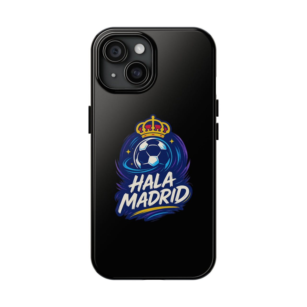 Real Madrid 'Hala Madrid'  Tough Phone Case - Black