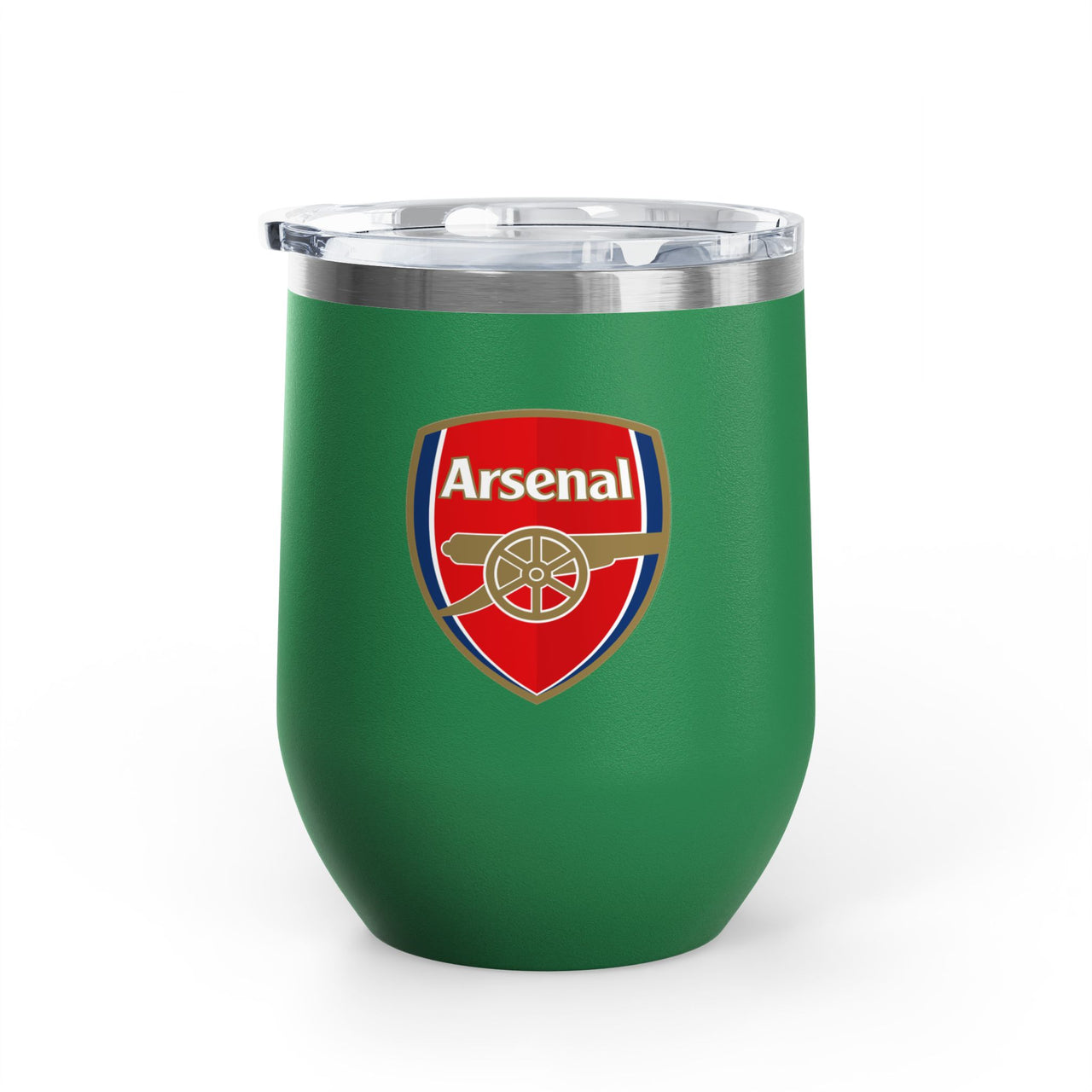 Arsenal Wine Tumbler - 12oz Insulated Drinkware for Fans