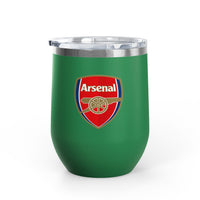 Thumbnail for Arsenal Wine Tumbler - 12oz Insulated Drinkware for Fans
