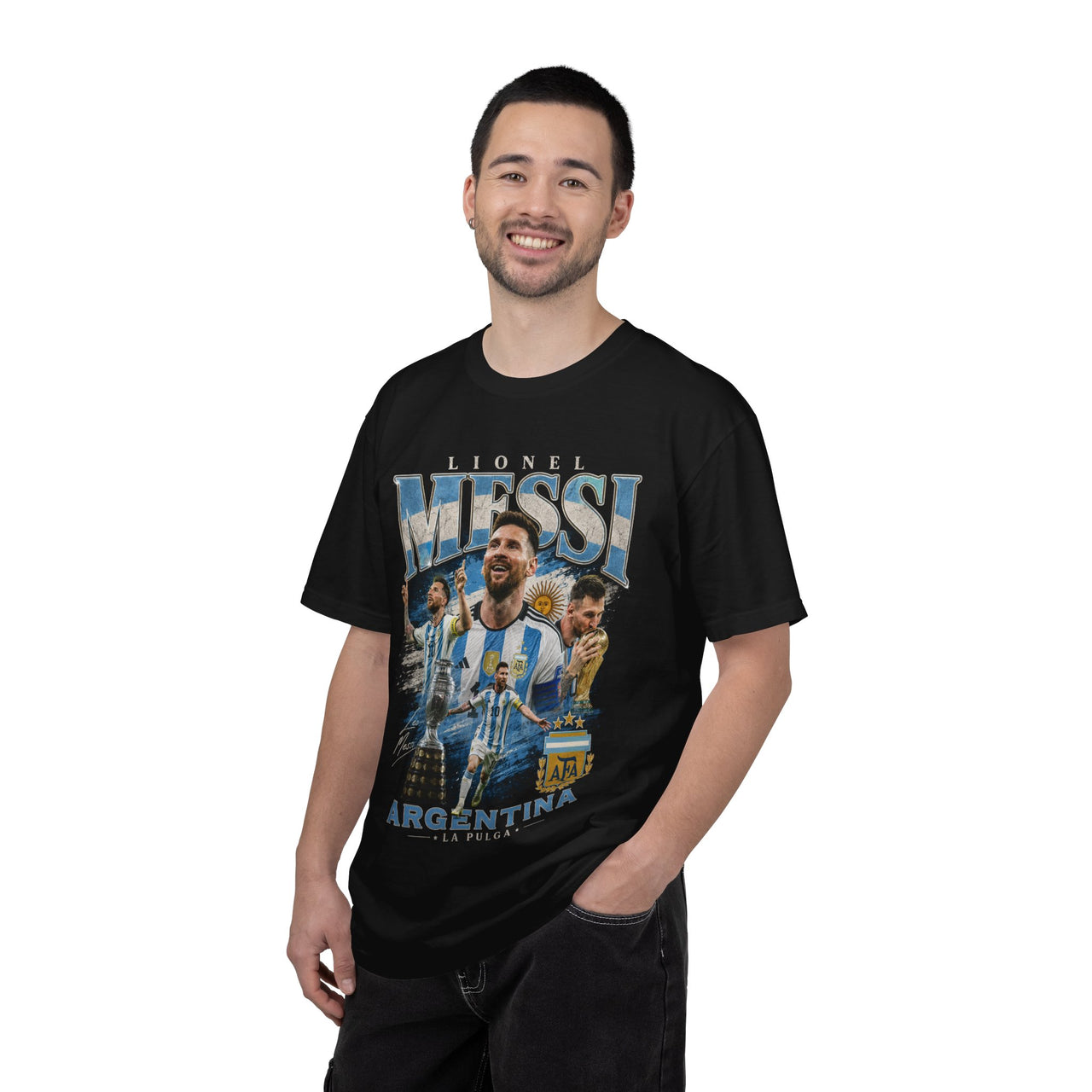 Lionel Messi Argentina Graphic Tee - Unisex