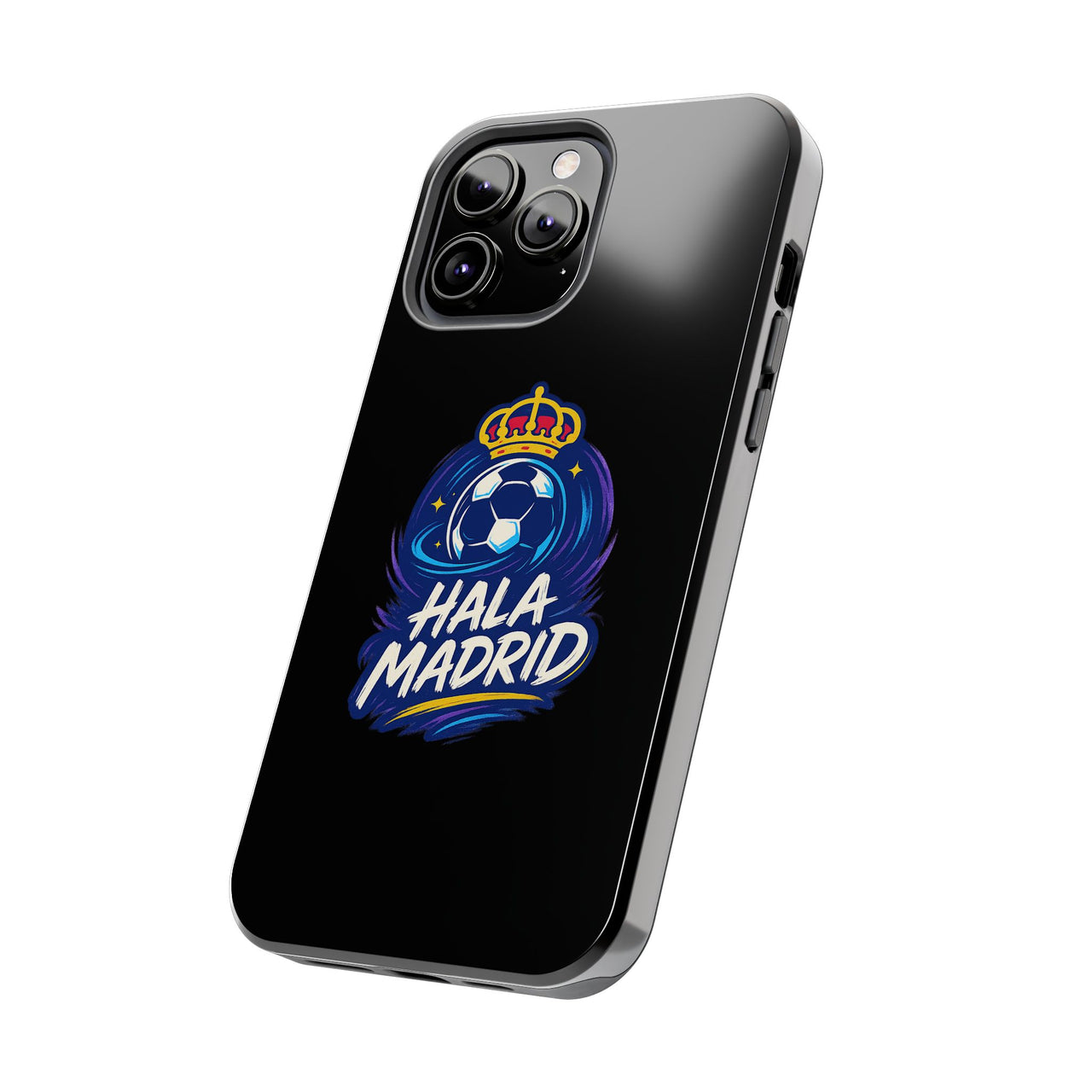 Real Madrid 'Hala Madrid'  Tough Phone Case - Black