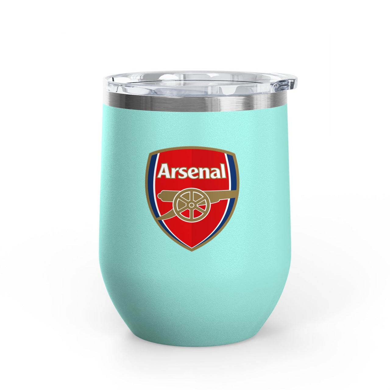 Arsenal Wine Tumbler - 12oz Insulated Drinkware for Fans