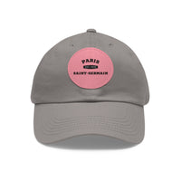 Thumbnail for PSG Dad Hat with Leather Patch (Round)