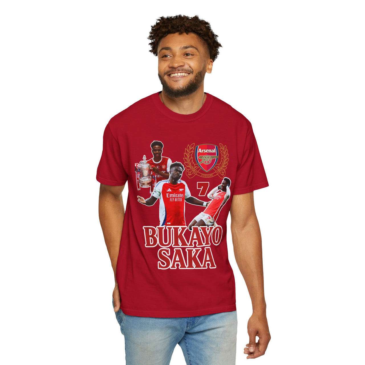Bukayo Saka Graphic Tee - Unisex T-shirt