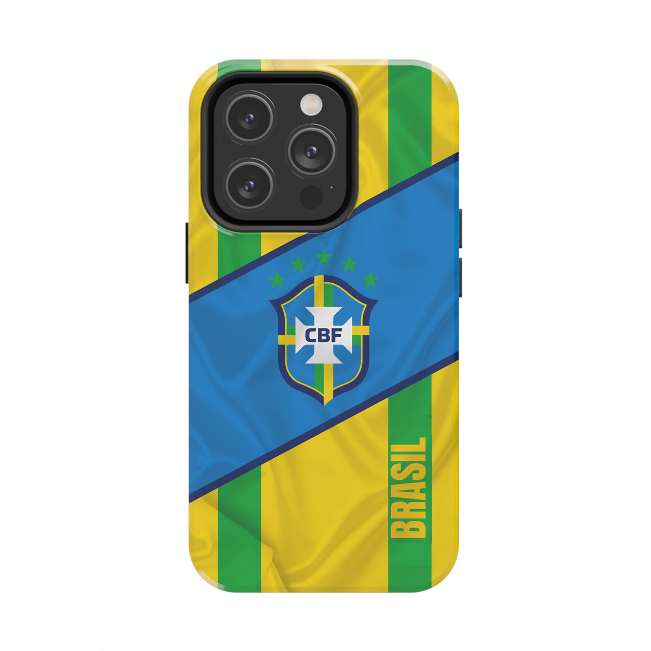 Brazil National Team Phone Case -  (Stripes)