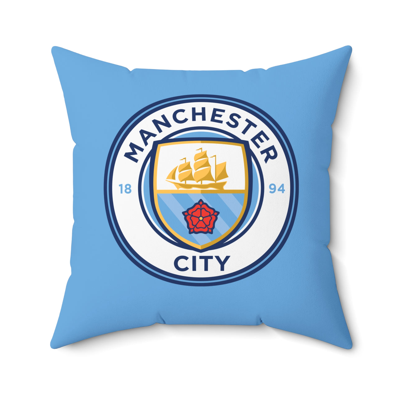 Manchester City Square Pillow