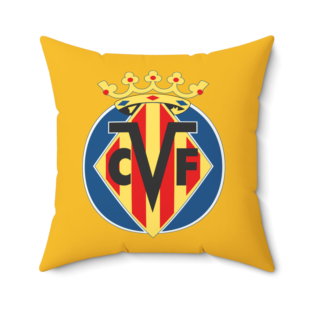 Villarreal Spun Polyester Square Pillow