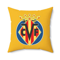 Thumbnail for Villarreal Spun Polyester Square Pillow