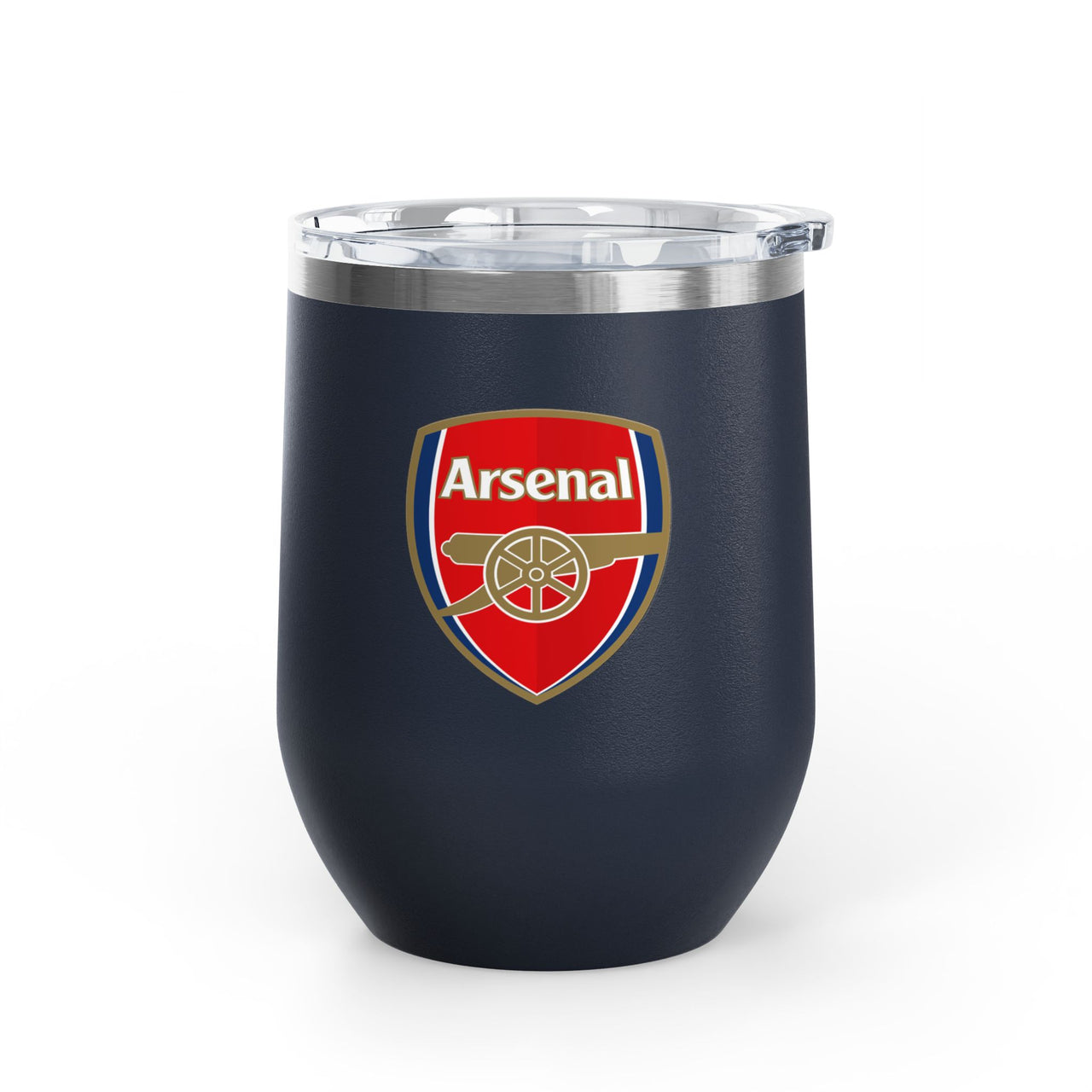 Arsenal Wine Tumbler - 12oz Insulated Drinkware for Fans