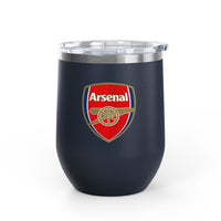 Thumbnail for Arsenal Wine Tumbler - 12oz Insulated Drinkware for Fans