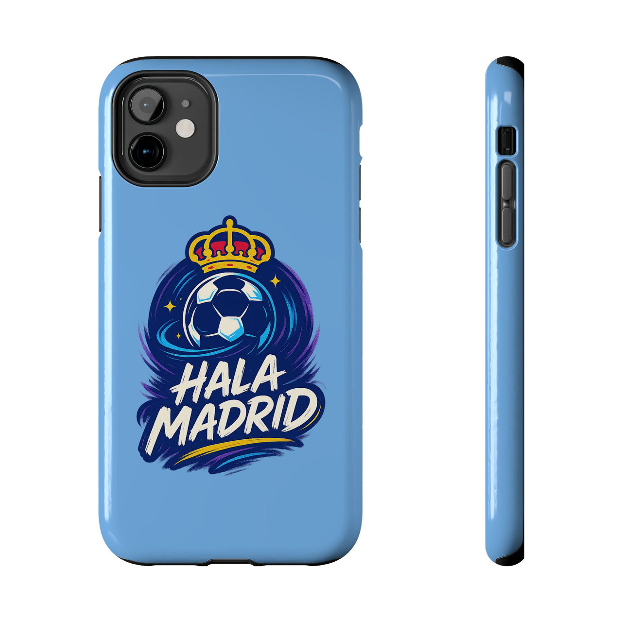 Real Madrid 'Hala Madrid' Tough Phone Case — Durable Soccer Fan Protective Case