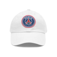 Thumbnail for PSG Dad Hat with Leather Patch (Round)