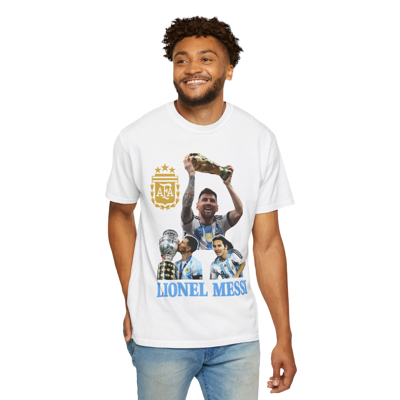 Lionel Messi Argentina Graphic Tee - Unisex