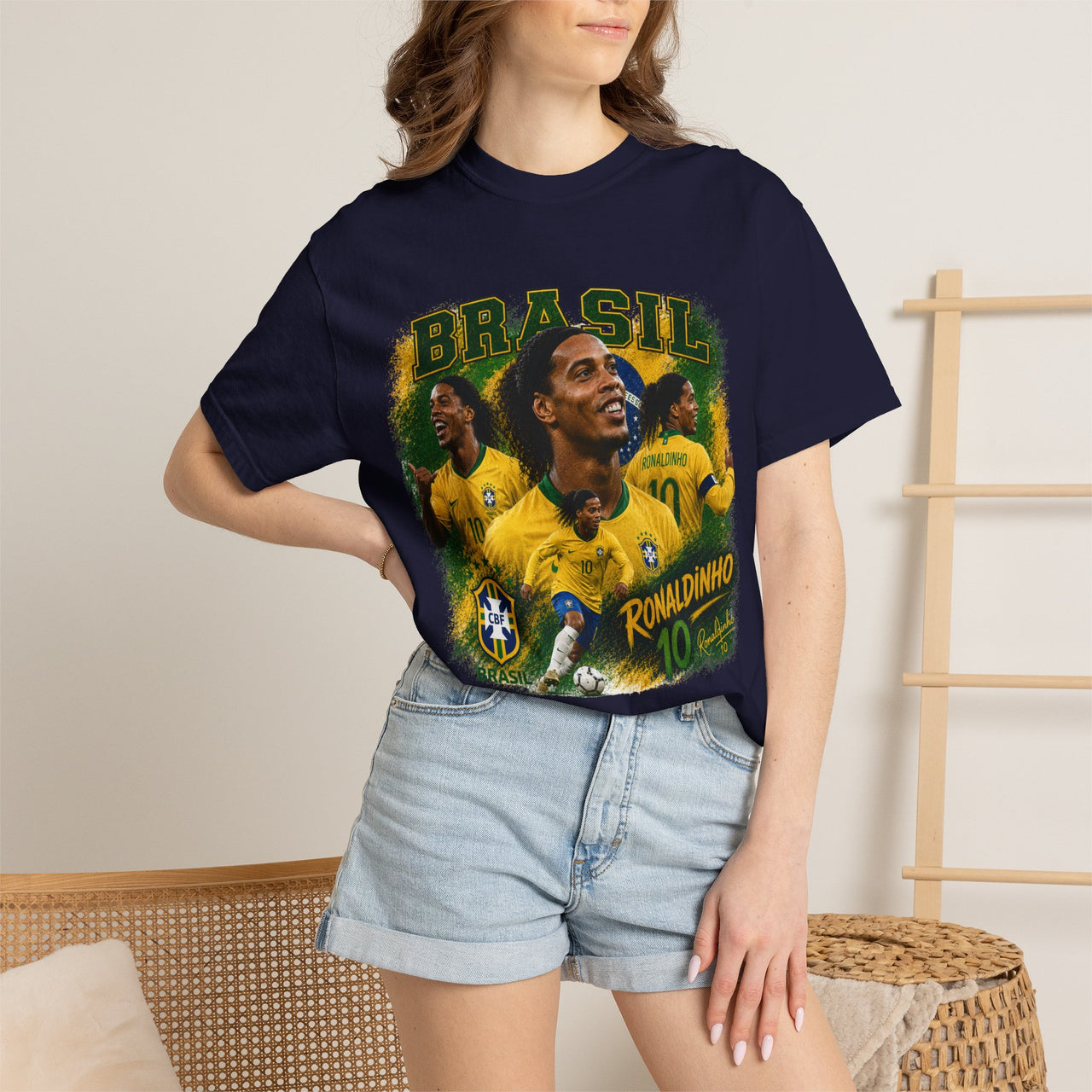 Ronaldinho Brazil Graphic Tee