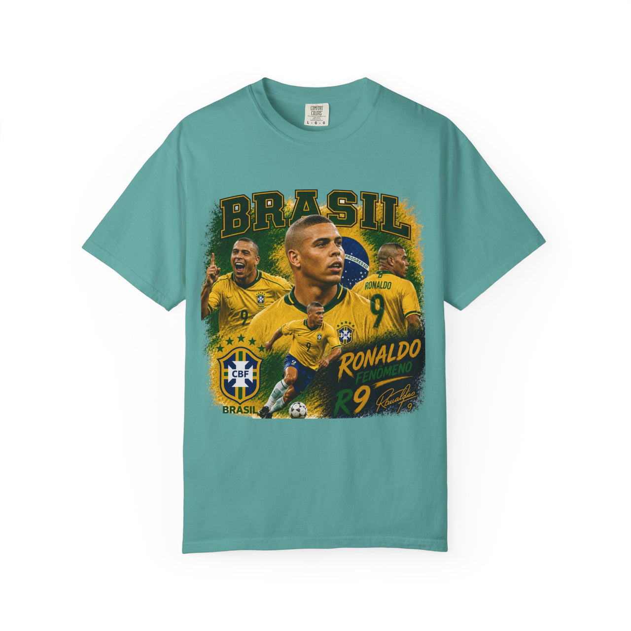 Ronaldo Phenomenon (R9) Brazil Graphic Tee
