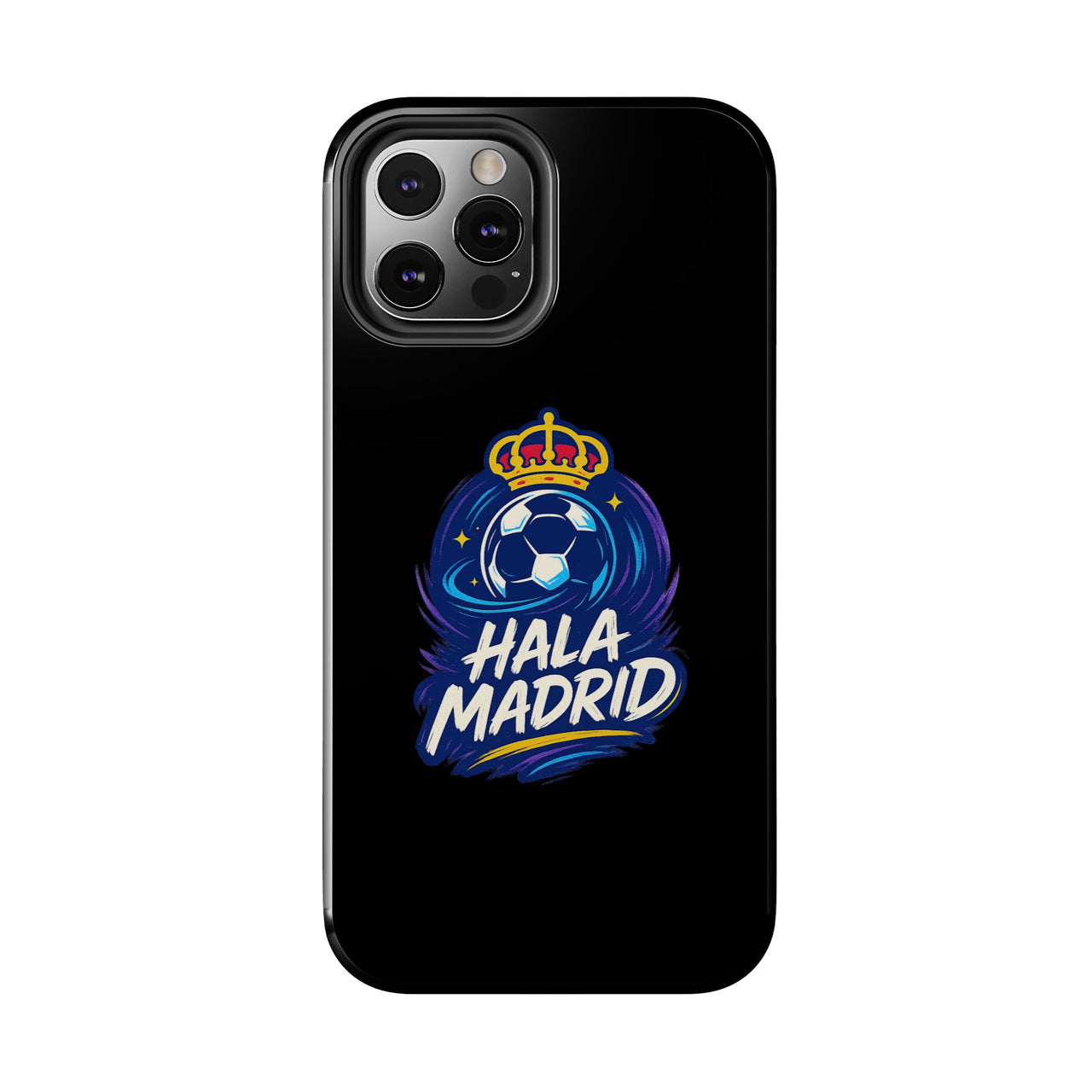 Real Madrid 'Hala Madrid'  Tough Phone Case - Black