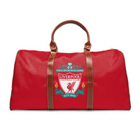 Thumbnail for Liverpool Waterproof Travel Bag - Dark Red