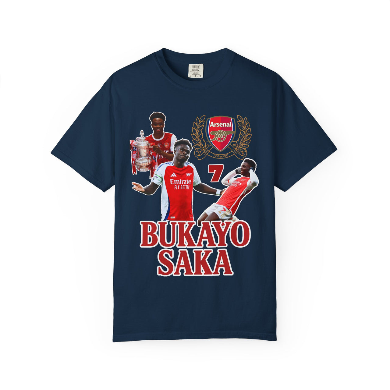 Bukayo Saka Graphic Tee - Unisex T-shirt