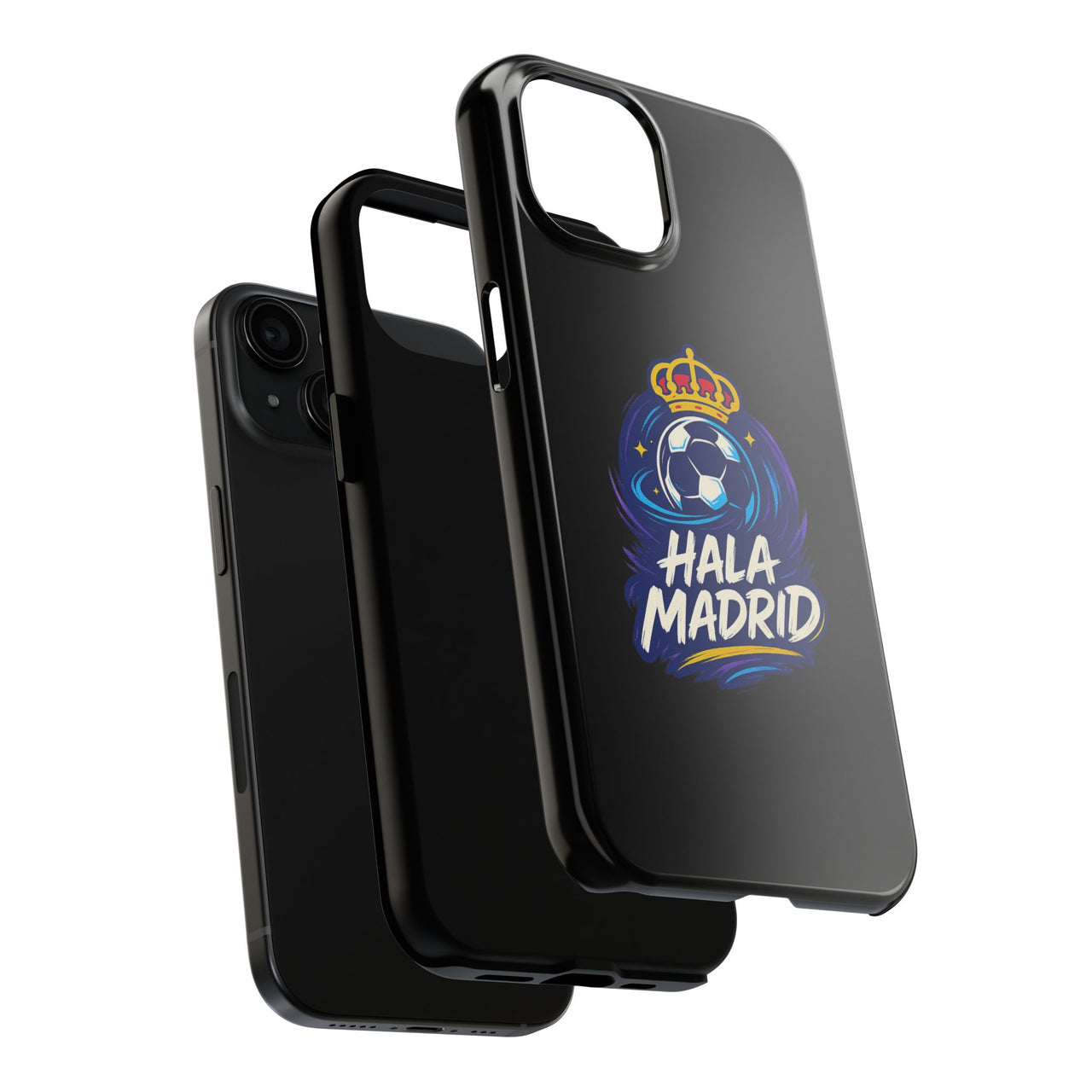 Real Madrid 'Hala Madrid'  Tough Phone Case - Black