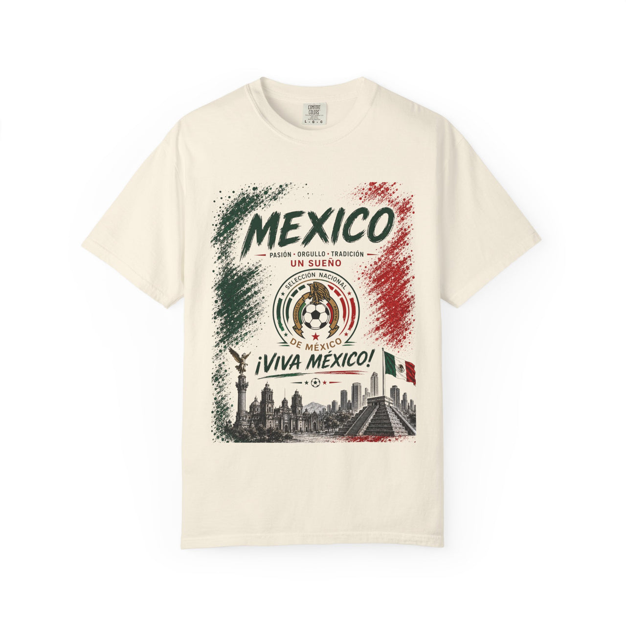 Mexico Graphic Tee  – “¡Viva México!”