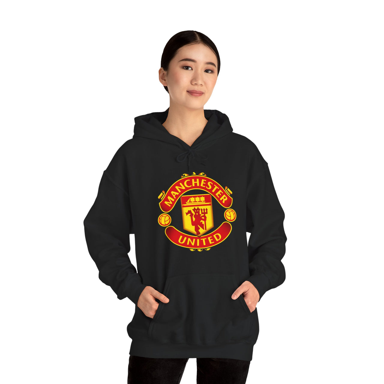 Manchester United Unisex Hooded Sweatshirt
