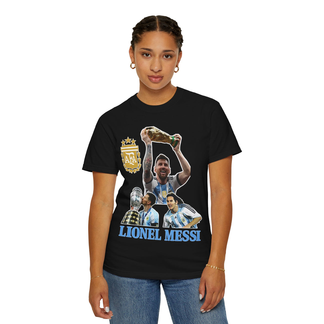 Lionel Messi Argentina Graphic Tee - Unisex