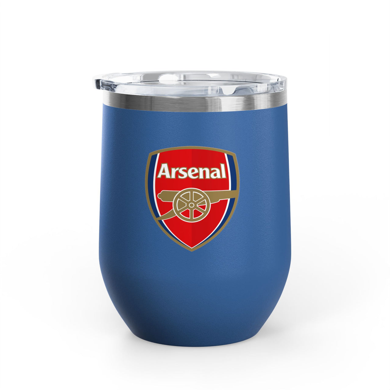 Arsenal Wine Tumbler - 12oz Insulated Drinkware for Fans