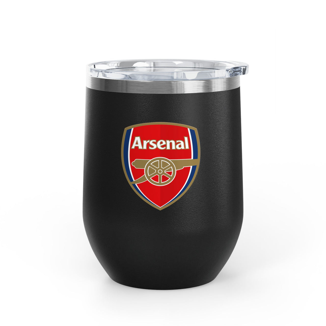 Arsenal Wine Tumbler - 12oz Insulated Drinkware for Fans