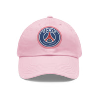 Thumbnail for PSG Dad Hat with Leather Patch (Round)