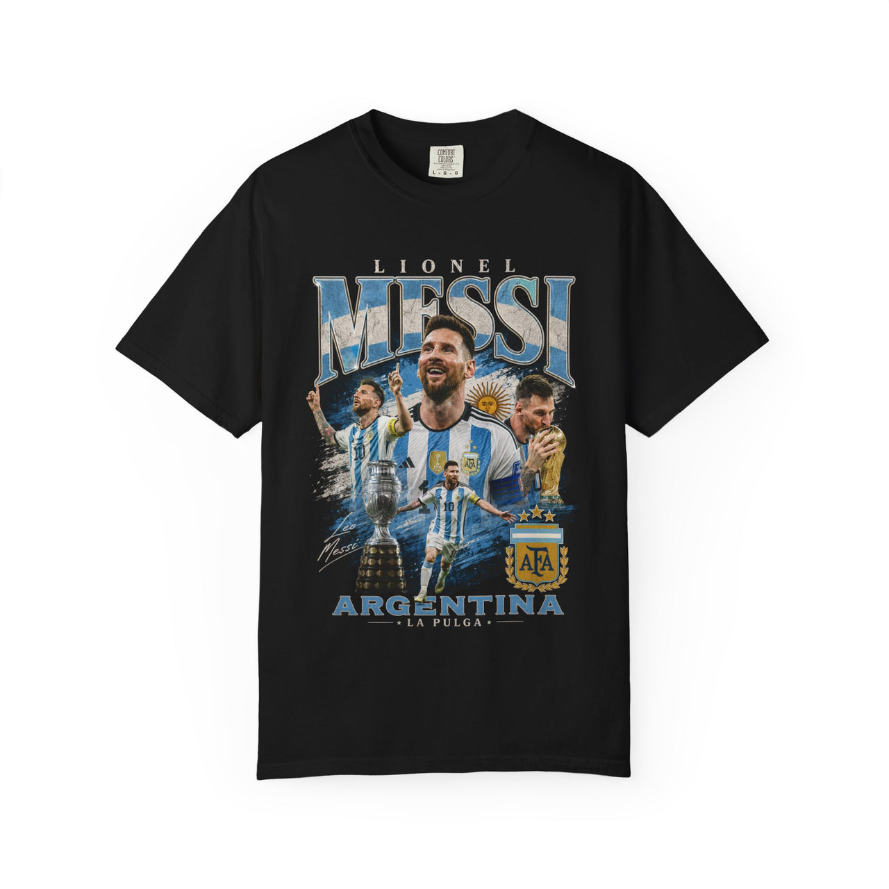 Lionel Messi Argentina Graphic Tee - Unisex