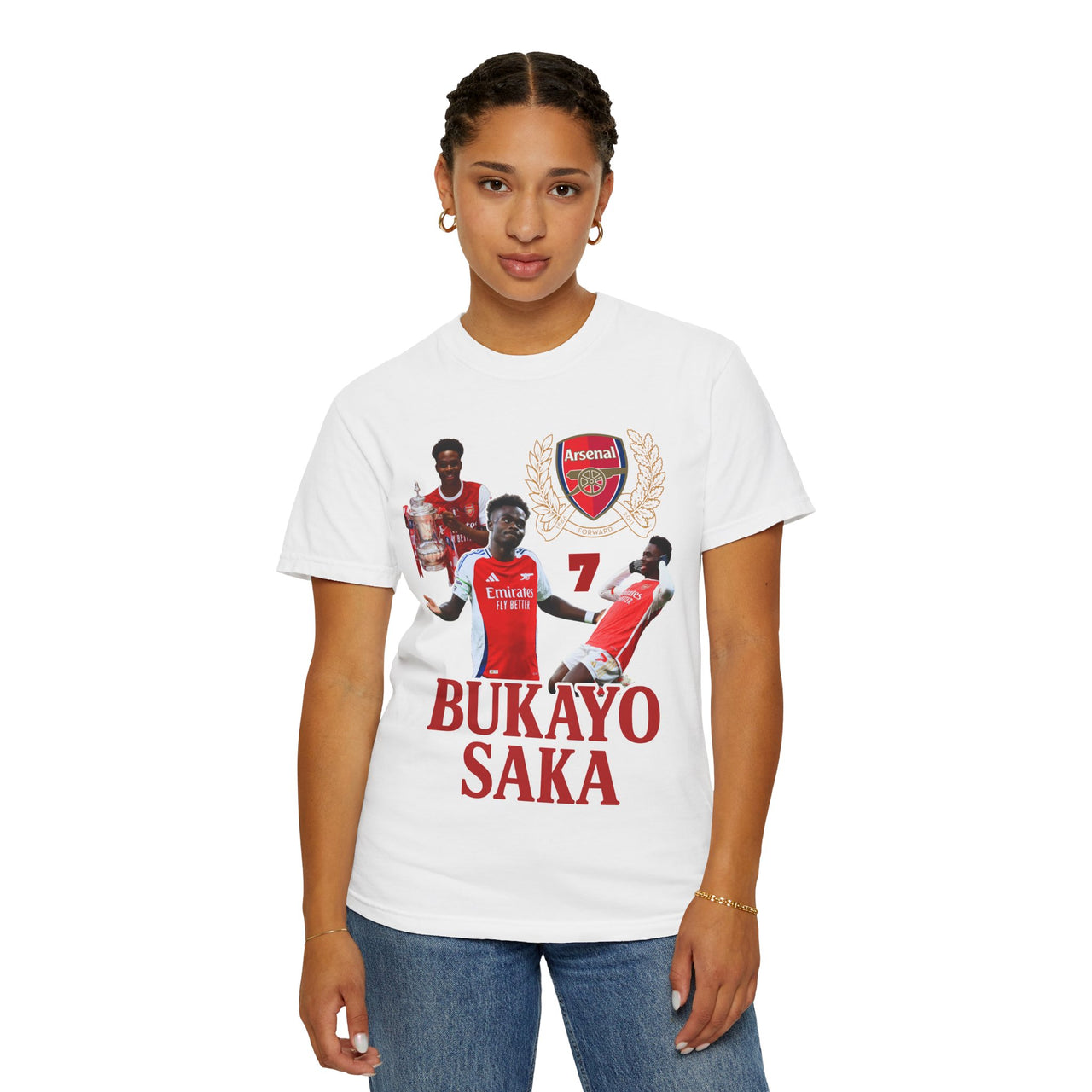 Bukayo Saka Graphic Tee - Unisex T-shirt