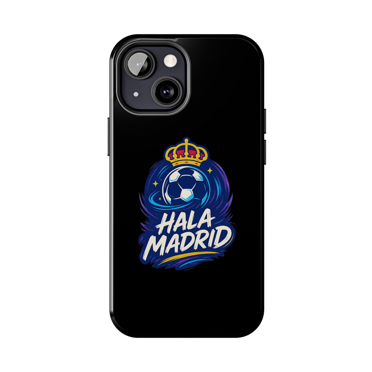 Real Madrid 'Hala Madrid'  Tough Phone Case - Black