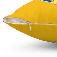 Thumbnail for Villarreal Spun Polyester Square Pillow