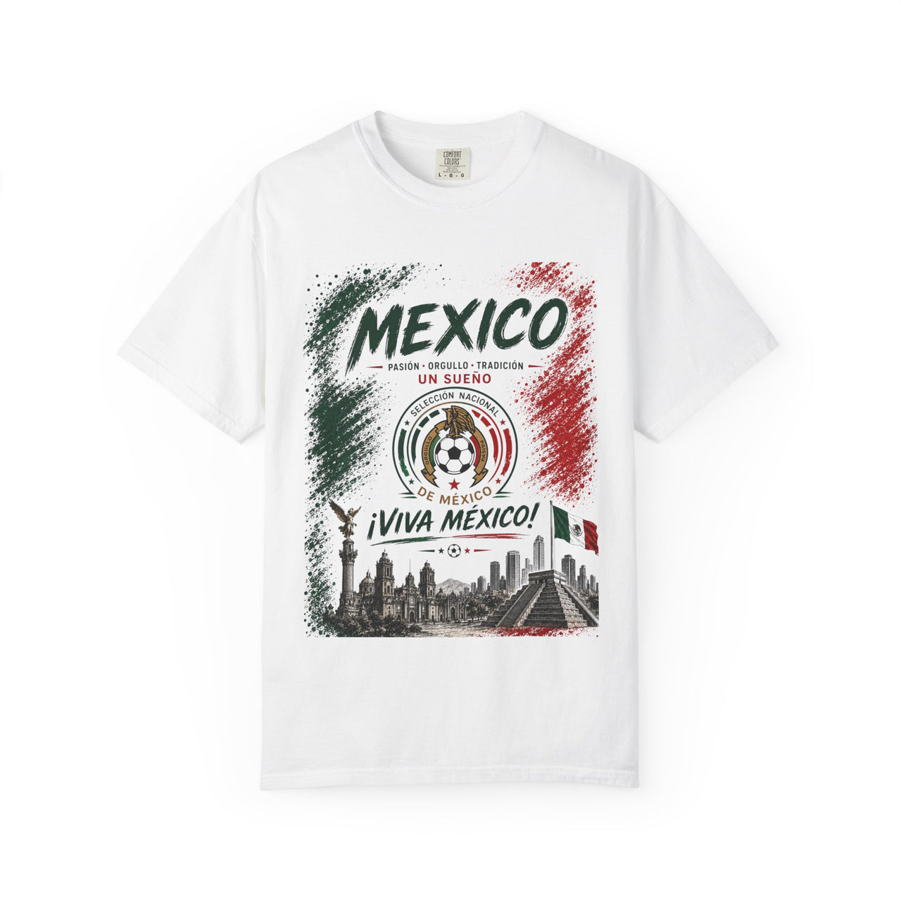Mexico Graphic Tee  – “¡Viva México!”