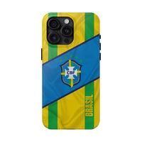 Thumbnail for Brazil National Team Phone Case -  (Stripes)