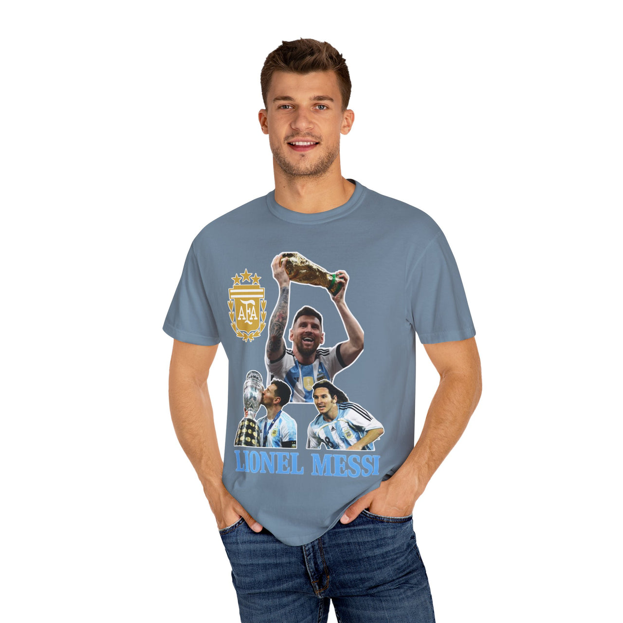 Lionel Messi Argentina Graphic Tee - Unisex