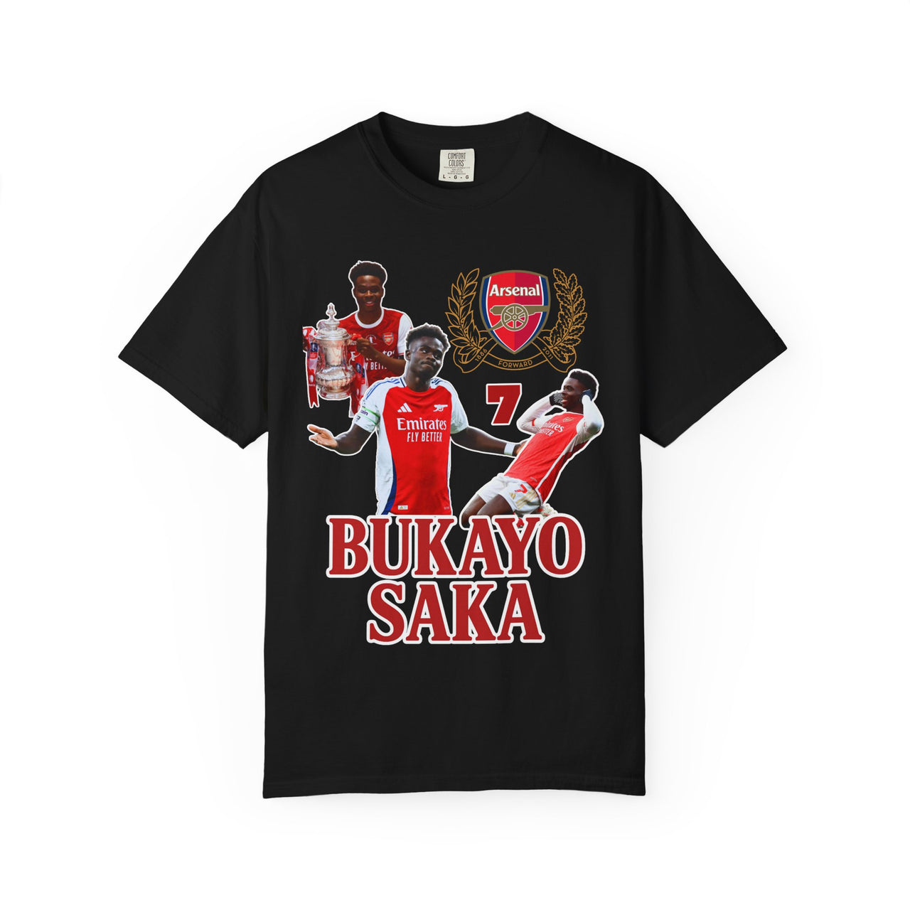 Bukayo Saka Graphic Tee - Unisex T-shirt