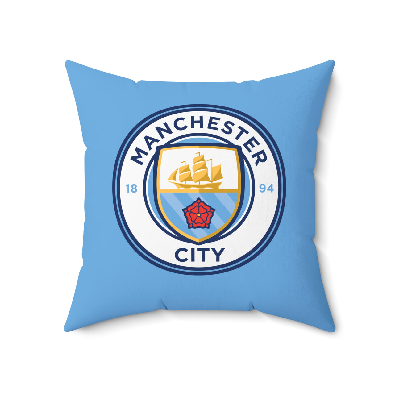 Manchester City Square Pillow