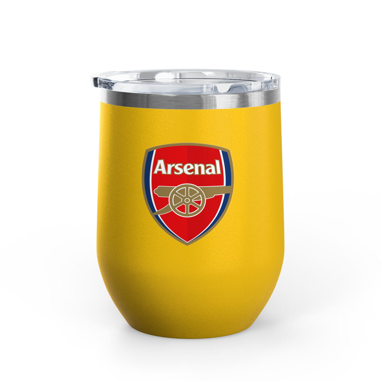 Arsenal Wine Tumbler - 12oz Insulated Drinkware for Fans