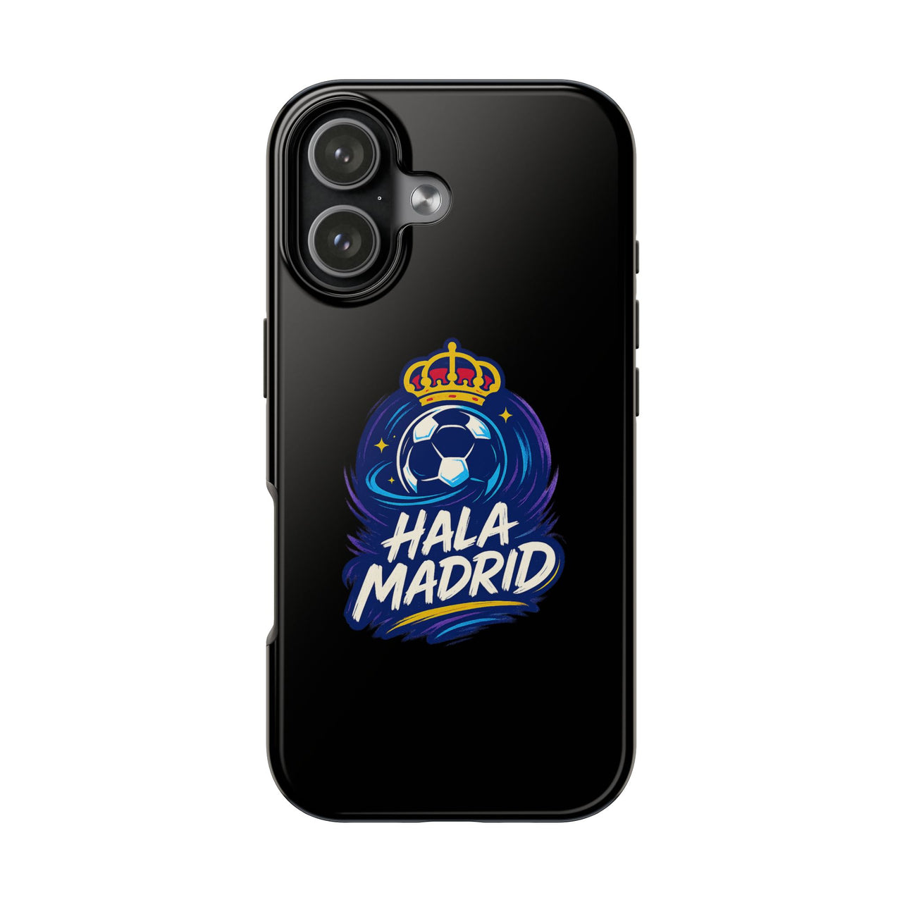 Real Madrid 'Hala Madrid'  Tough Phone Case - Black