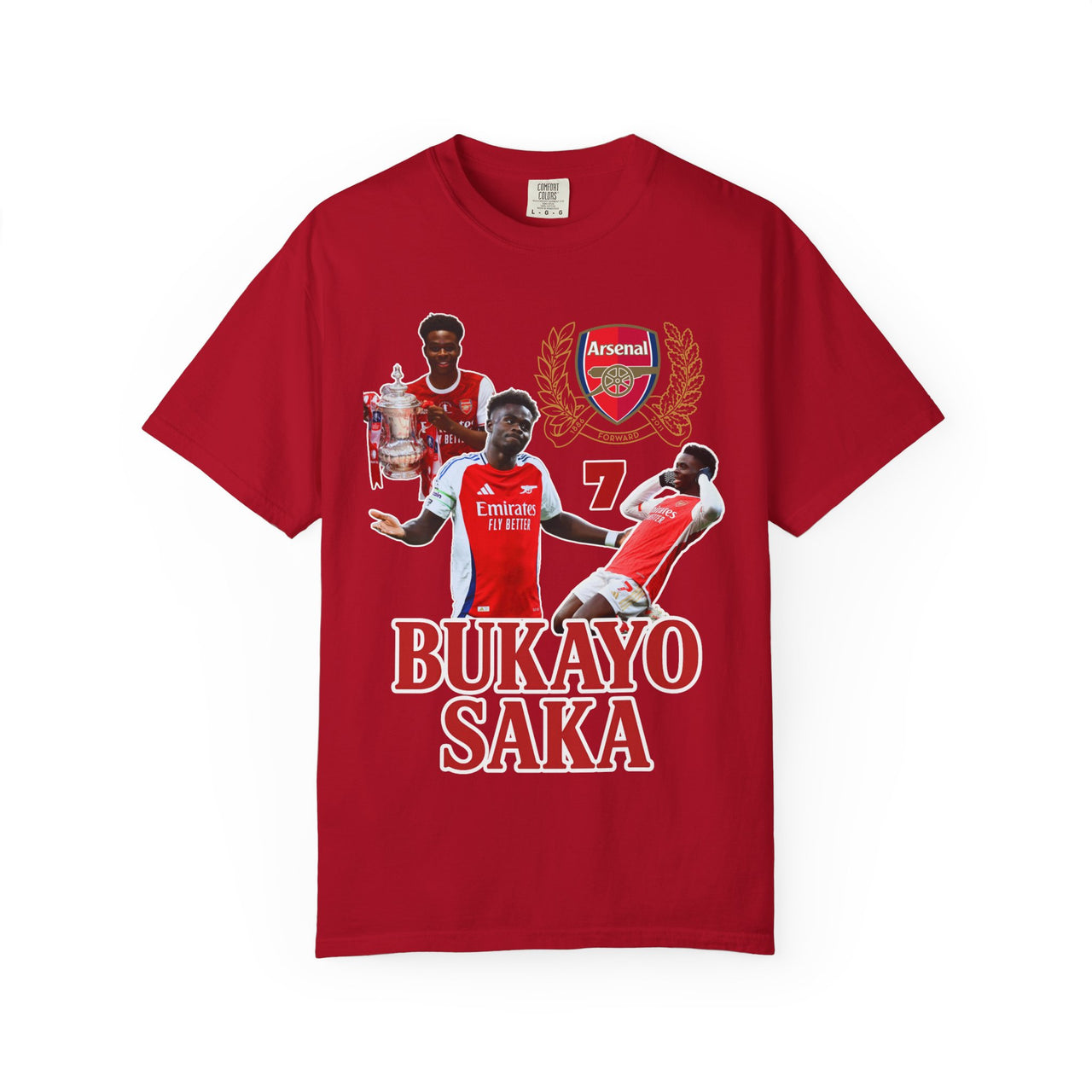 Bukayo Saka Graphic Tee - Unisex T-shirt