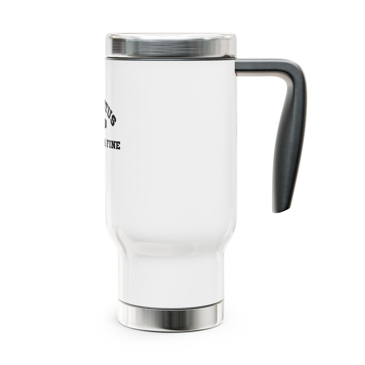 Juventus Stainless Steel Travel Mug with Handle, 14oz