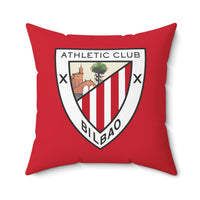 Thumbnail for Athletic Bilbao Spun Polyester Square Pillow