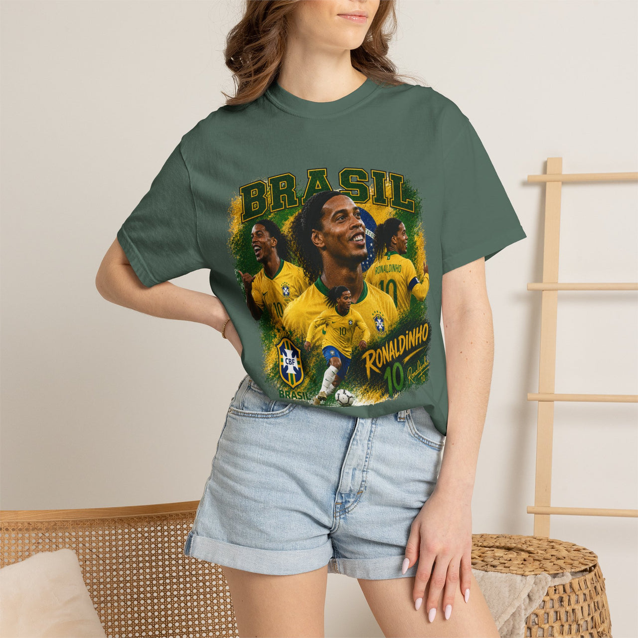Ronaldinho Brazil Graphic Tee