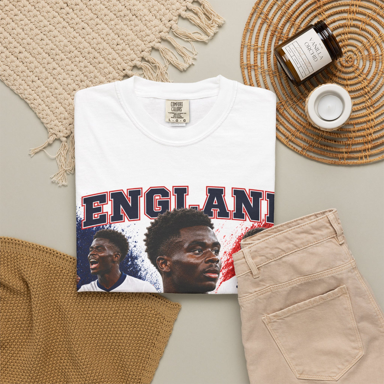 Bukayo Saka England Graphic Tee