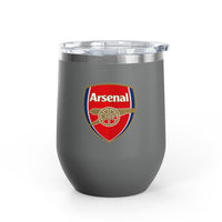 Thumbnail for Arsenal Wine Tumbler - 12oz Insulated Drinkware for Fans