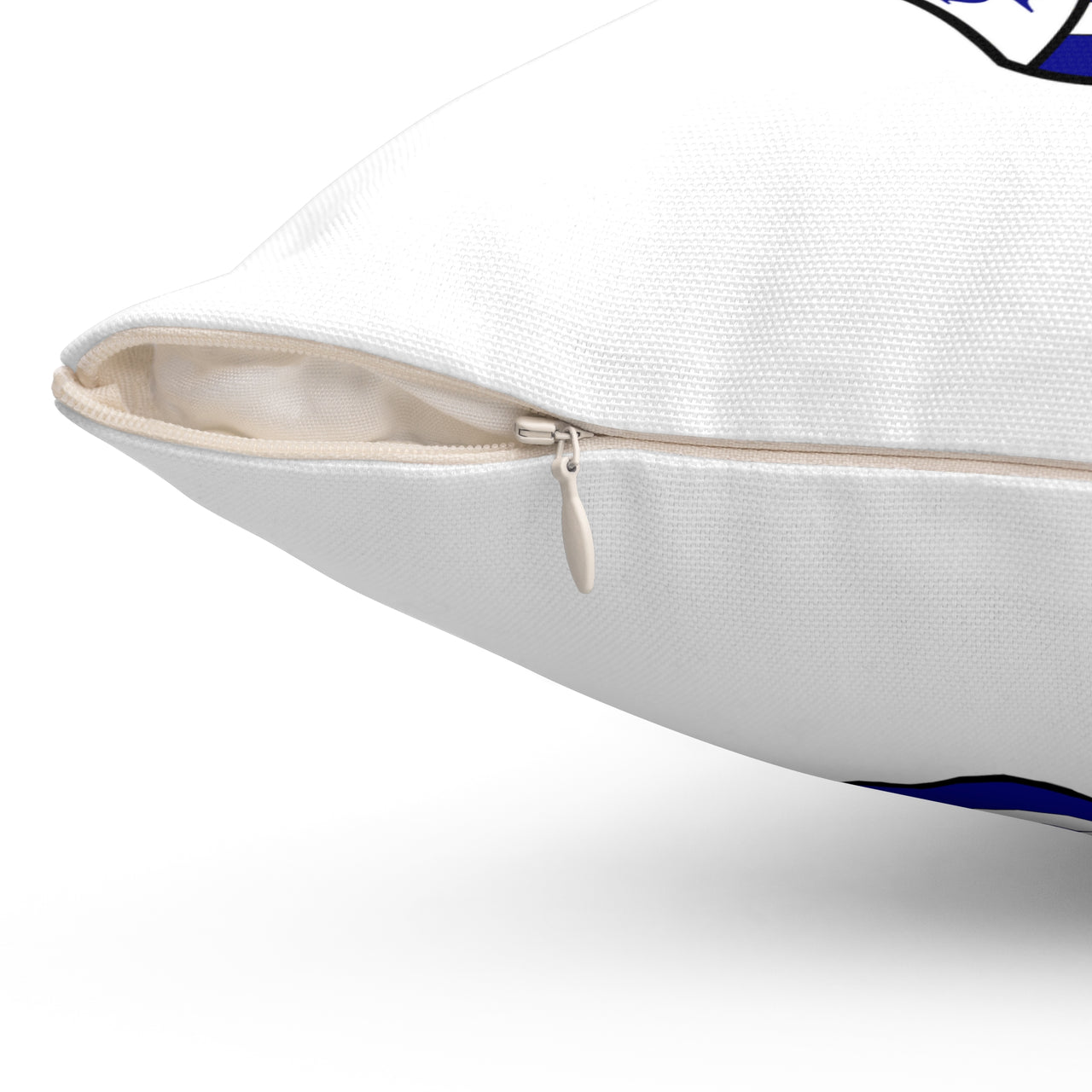 Real Sociedad Spun Polyester Square Pillow
