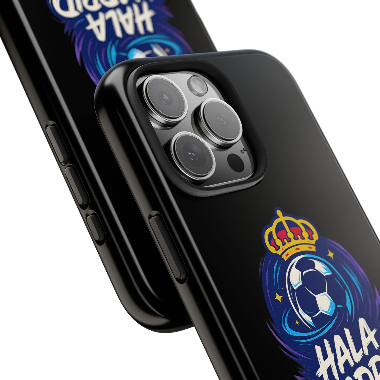 Real Madrid 'Hala Madrid'  Tough Phone Case - Black